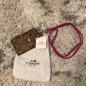 Coach ID Lanyard
